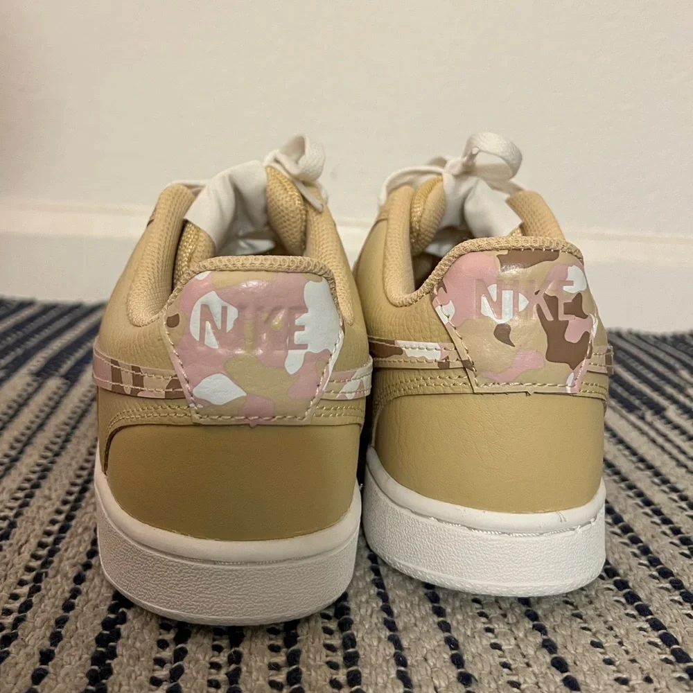 New Nike Court Vision Low Sneaker with Camo